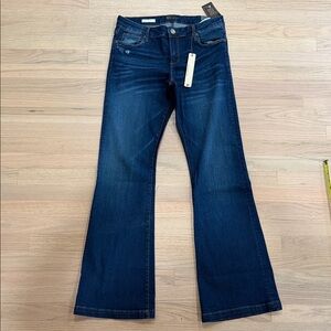 Kut from the Kloth Dark Blue Flare Jeans